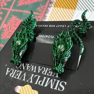 Dragon Earrings NWT Simply Vera Vera Wang